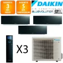 Daikin Tri-split Emura 3MXM68A + 2 X FTXJ20AB + FTXJ25AB
