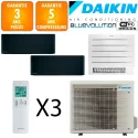 Daikin Tri-split Stylish 5MXM90A + FTXA25CB + FTXA42CB + FVXM50B