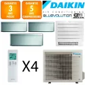 Daikin Quadri-split Stylish 4MXM68A + 2 X CTXA15BS + FTXA20BS + FVXM25B