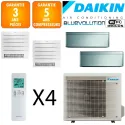 Daikin Quadri-split Stylish 5MXM90A + 2 X FTXA20BS + 2 X FVXM35B