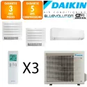 Daikin Tri-split 4MXM68A + 2 X CVXM20A + FTXM35A