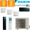 Daikin Quadri-split Emura 5MXM90A + 2 X CVXM20A + FVXM25B + FTXJ50AB