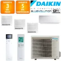 Daikin Quadri-split Emura 5MXM90A + 2 X CVXM20A + FTXJ20AW + FVXM25B