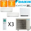 Daikin Tri-split Stylish 5MXM90A + CVXM20A + FTXA35CW + FTXA42CW