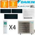 Daikin Quadri-split Stylish 4MXM68A + 2 X CTXA15CB + CVXM20A + FTXA25CB