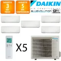 Daikin Quintuple-split Stylish 5MXM90A + 2 X CTXA15CW + FTXA20CW + FTXA25CW + FTXA50CW