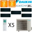 Daikin Quintuple-split Stylish 5MXM90A + CTXA15CB + 3 X FTXA20CB + FTXA42CB