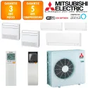 Mitsubishi Quintuple-split MXZ-6F120VF + 2 X MSZ-AY15VGK + MFZ-KT25VG + MSZ-AY25VGK + MFZ-KT50VG