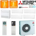 Mitsubishi Quintuple-split MXZ-6F120VF + 2 X MSZ-AY20VGK + MFZ-KT25VG + MSZ-AY25VGK + MSZ-AY42VGK