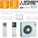 Mitsubishi Sextuple-split MXZ-6F120VF + 2 X MSZ-AY15VGK + 2 X MSZ-AY25VGK + MFZ-KT25VG + MSZ-AY35VGK
