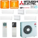 Mitsubishi Sextuple-split MXZ-6F120VF + 3 X MSZ-AY20VGK + MSZ-AY25VGK + 2 X MFZ-KT25VG