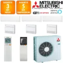Mitsubishi Sextuple-split MXZ-6F120VF + 2 X MSZ-AY20VGK + MSZ-AY25VGK + 3 X MFZ-KT25VG