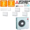 Mitsubishi Sextuple-split MXZ-6F120VF + MSZ-EF18VGKW + 5 X MFZ-KT25VG