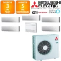 Mitsubishi Sextuple-split MXZ-6F120VF + 2 X MSZ-EF18VGKS + 3 X MSZ-EF22VGKS + MFZ-KT50VG