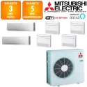 Mitsubishi Sextuple-split MXZ-6F120VF + 2 X MSZ-EF18VGKS + 3 X MFZ-KT25VG + MFZ-KT35VG