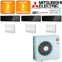 Mitsubishi Sextuple-split MXZ-6F120VF + 3 X MSZ-EF18VGKB + MFZ-KT25VG + 2 X MFZ-KT35VG