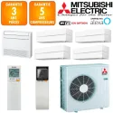 Mitsubishi Quintuple-split MXZ-6F120VF + 2 X MSZ-LN18VGW + 2 X MSZ-LN25VGW + MFZ-KT50VG