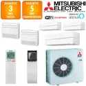 Mitsubishi Quintuple-split MXZ-6F120VF + 2 X MSZ-LN18VGW + MSZ-LN25VGW + 2 X MFZ-KT35VG