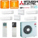 Mitsubishi Sextuple-split MXZ-6F120VF + 4 X MSZ-LN18VGW + MFZ-KT25VG + MFZ-KT50VG