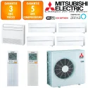 Mitsubishi Quintuple-split MXZ-6F120VF + 2 X MSZ-LN18VGV + 2 X MSZ-LN25VGV + MFZ-KT50VG