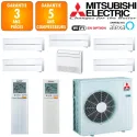 Mitsubishi Sextuple-split MXZ-6F120VF + 4 X MSZ-LN18VGV + MSZ-LN25VGV + MFZ-KT35VG