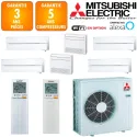 Mitsubishi Sextuple-split MXZ-6F120VF + 4 X MSZ-LN18VGV + MFZ-KT25VG + MFZ-KT50VG