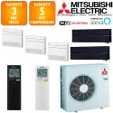Mitsubishi Quintuple-split MXZ-6F120VF + MSZ-LN18VGB + MSZ-LN25VGB + 2 X MFZ-KT25VG + MFZ-KT50VG