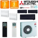 Mitsubishi Quintuple-split MXZ-6F120VF + MSZ-LN18VGB + MFZ-KT25VG + MSZ-LN25VGB + MFZ-KT35VG + MSZ-LN35VGB