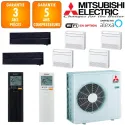 Mitsubishi Sextuple-split MXZ-6F120VF + 2 X MSZ-LN18VGB + 4 X MFZ-KT25VG