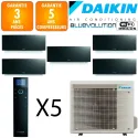 Daikin Quintuple-split Emura 5MXM90A + 4 X FTXJ20AB + FTXJ35AB