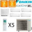 Daikin Quintuple-split 5MXM90A + 2 X CTXM15A + FTXM20A + CVXM20A + FTXM25A
