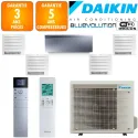 Daikin Quintuple-split Emura 5MXM90A + 3 X CVXM20A + FTXJ20AS + FVXM25B