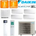 Daikin Quintuple-split Emura 5MXM90A + 3 X FTXJ20AW + CVXM20A + FTXJ35AW
