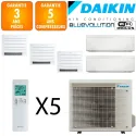 Daikin Quintuple-split Stylish 5MXM90A + CTXA15CW + 2 X CVXM20A + FTXA25CW + FVXM35B