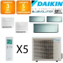 Daikin Quintuple-split Stylish 5MXM90A + 2 X CVXM20A + 2 X FTXA20BS + FTXA25BS