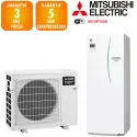 Pompe à chaleur mitsubishi ecodan 3 kw  Eco inverter hydrobox 200 litres R32