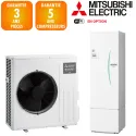 Pompe à chaleur mitsubishi ecodan 8 kw  Eco inverter hydrobox 300 litres  R32