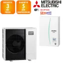 Pompe à chaleur mitsubishi ecodan 8 kw  Zubadan hydrobox R32