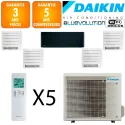 Daikin Quintuple-split Stylish 5MXM90A + CTXA15CB + 3 X FVXM25B + FVXM35B