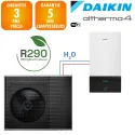Pompe à chaleur Daikin Altherma 4 H W 8 kw avec résistance de 9 kw