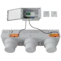 PACK DE REGULATION A 2 ZONES THERMOSTAT BLANC COMPRENANT :