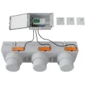 PACK DE REGULATION A 3 ZONES THERMOSTAT BLANC COMPRENANT :
