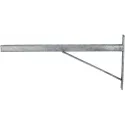 SUPPORT GALVA 500X200MM LA PAIRE