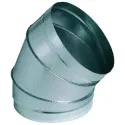 COUDE EN ACIER GALVANISE 60° - D125