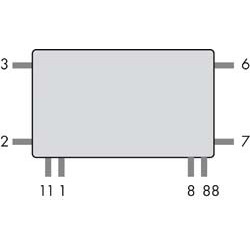 Radiateur eau chaude Ramo Plinthe 44, 3542 Watts