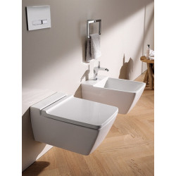 Bidet suspendu Xeno² caréné 23,5x35x54 cm