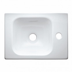 Lave-mains iCon 38 cm cuve à gauche