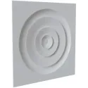 DIFFUSEUR CIRCULAIRE BLANC MAT D 250 POUR DALLE DE FAUX-PLA