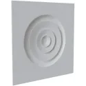 DIFFUSEUR CIRCULAIRE BLANC MAT D 200 POUR DALLE DE FAUX-PLA