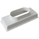 PLENUM EN ABS POUR GRILLE DE SOUFFLAGE DE 400 X 150 MM